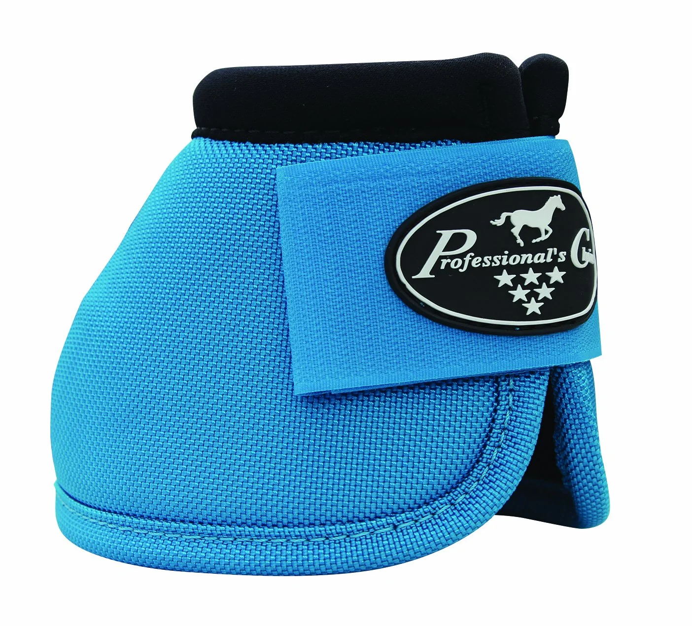 Advanced Professional's Choice Ballistic Overreach Bell Boots for Horses — Pacific Blue Durable Quick-Wrap Protection Top-Quality
