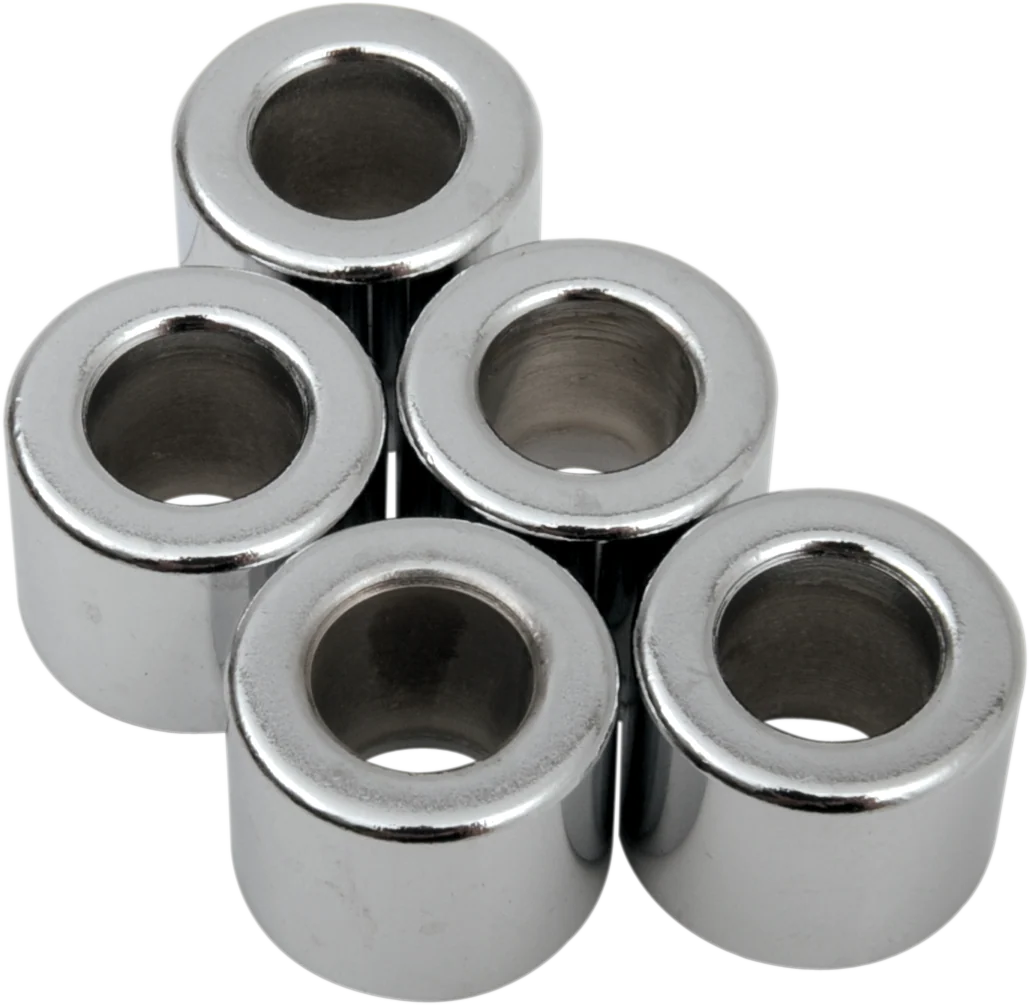 Clean DRAG SPECIALTIES Spacer - Chrome - 5 16 x 5 8 x 1 2 MPB510 Original Design