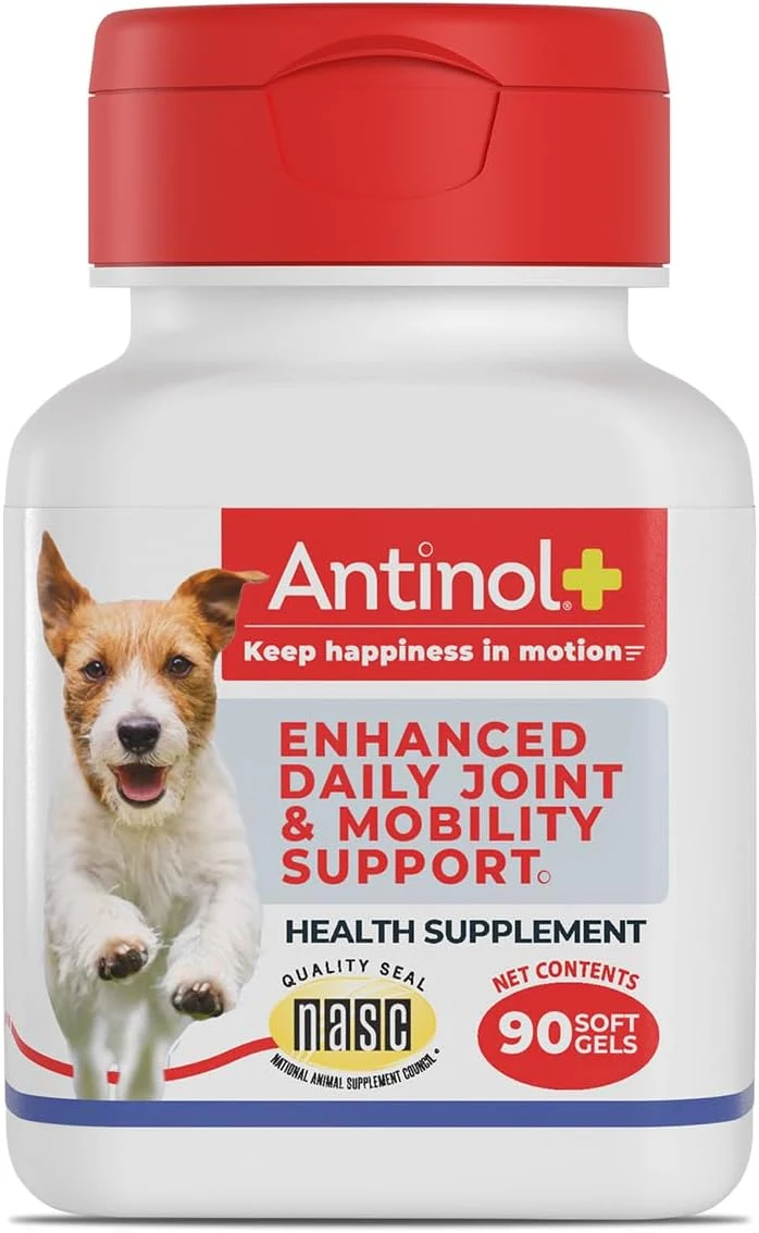 Exceptional Plus Mobility Hip and Joint Supplement for Dogs Green-Lipped Mussels and Krill Oil - Dog Joint Supplement Better and Faster Than Glucosamine and Chondroitin 90 Soft Gels Stylish