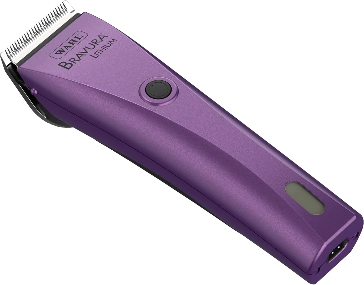 Premium WAHL Professional Animal Bravura Lithium Ion Clipper - Pet Dog Cat and Horse Corded Cordless Clipper Kit Purple 41870-0423 Reliable
