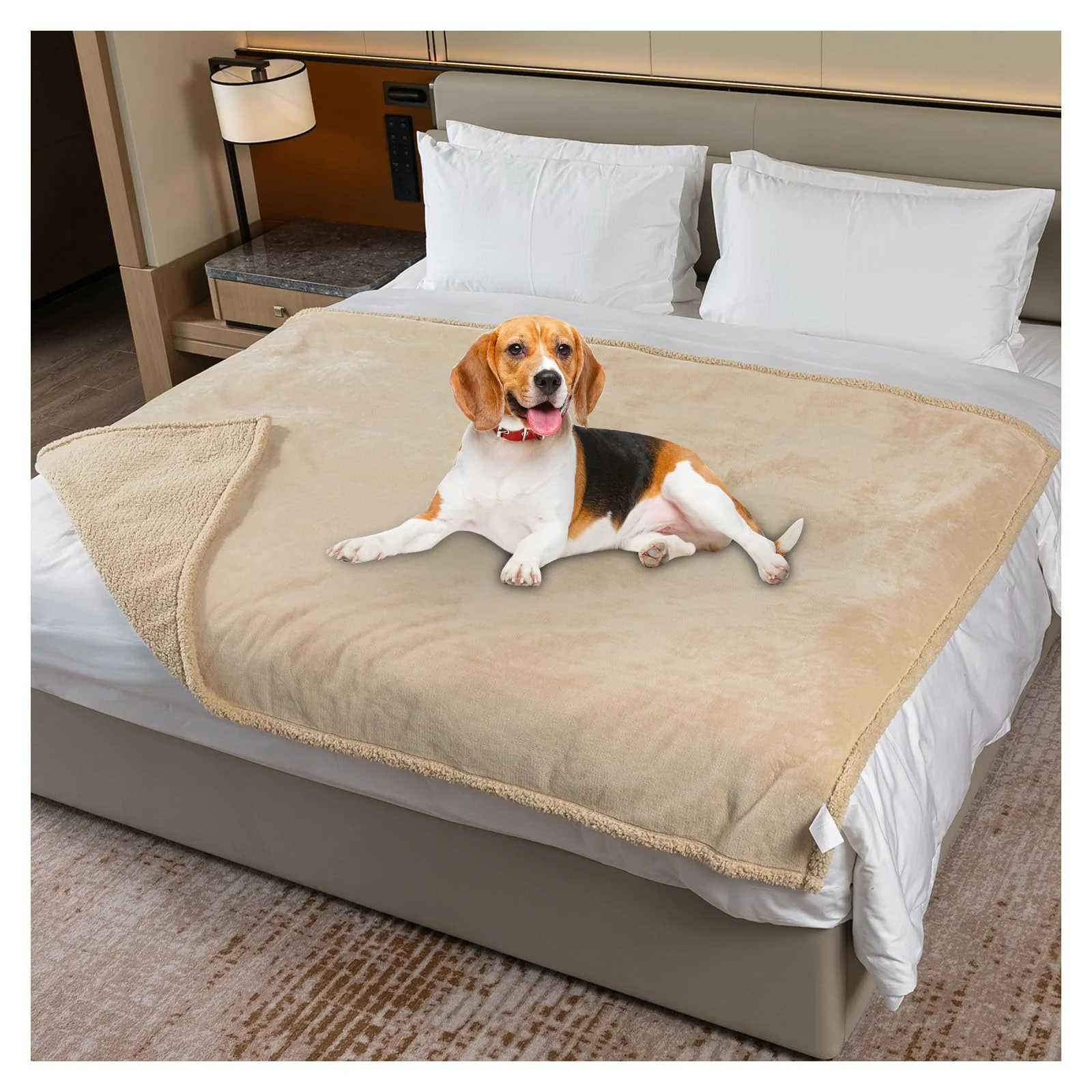Efficient Maidewow Waterproof Reversible Dog Blanket XXL – Leakproof Sofa Cover Washable Warm Specialty