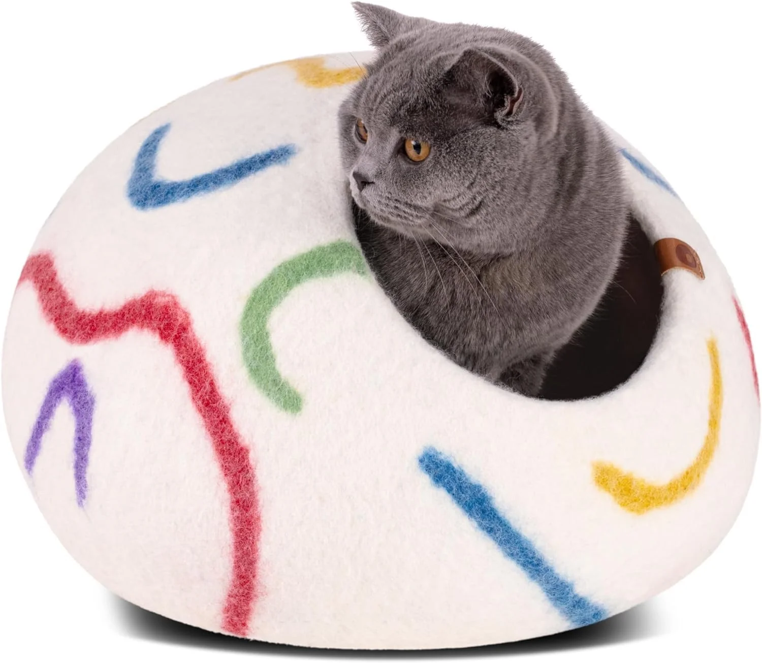 Dependable MEOWFIA Cat Cave 100 Merino Wool Felt VisaMastercardMaestroApple PayDiscoverShop Pay Sustainable