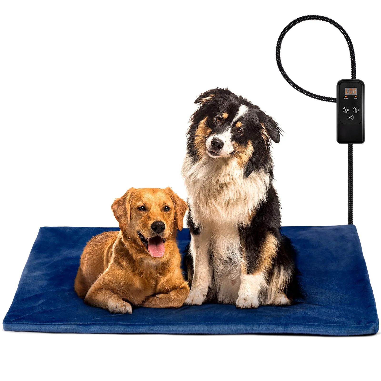 Exclusive Niubya Pet Heating Pad for Dogs Cats — Adjustable Temp Waterproof 47x28 in High-Performance