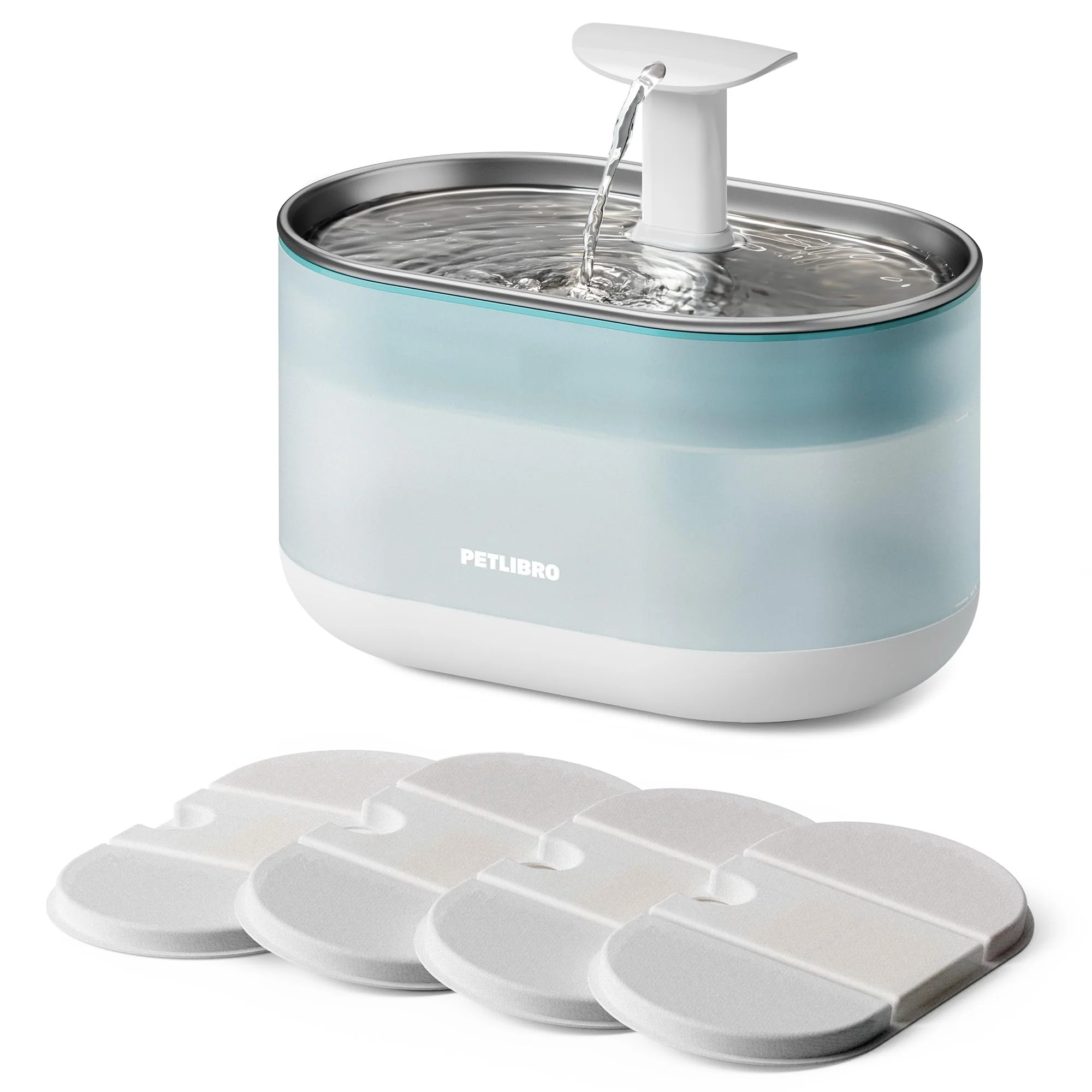 World-Class PETLIBRO Cat Water Fountain Stainless Steel – Ultra Quiet 2.1L Two Flow Modes Quality