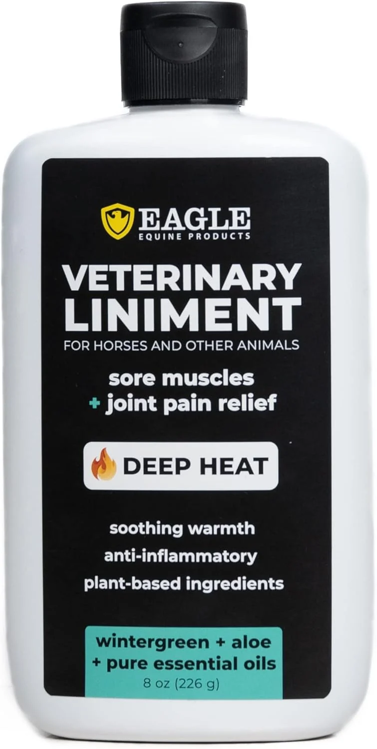 Smart Veterinary Liniment Gel for Horses Sore Muscle Rub Soothing Warmth Made with Plant-Based Ingredients New Improved Formula Functional
