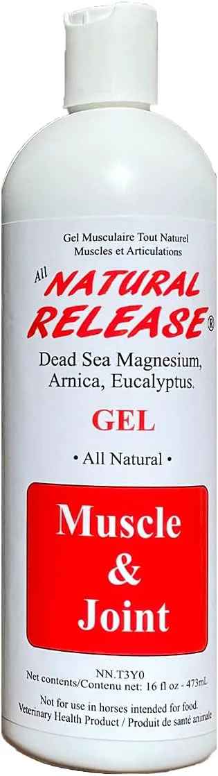 Durable Natural Release Muscle Gel Treatment - Horse Liniment for Sore Muscles Joint Pain and Tendons Unique