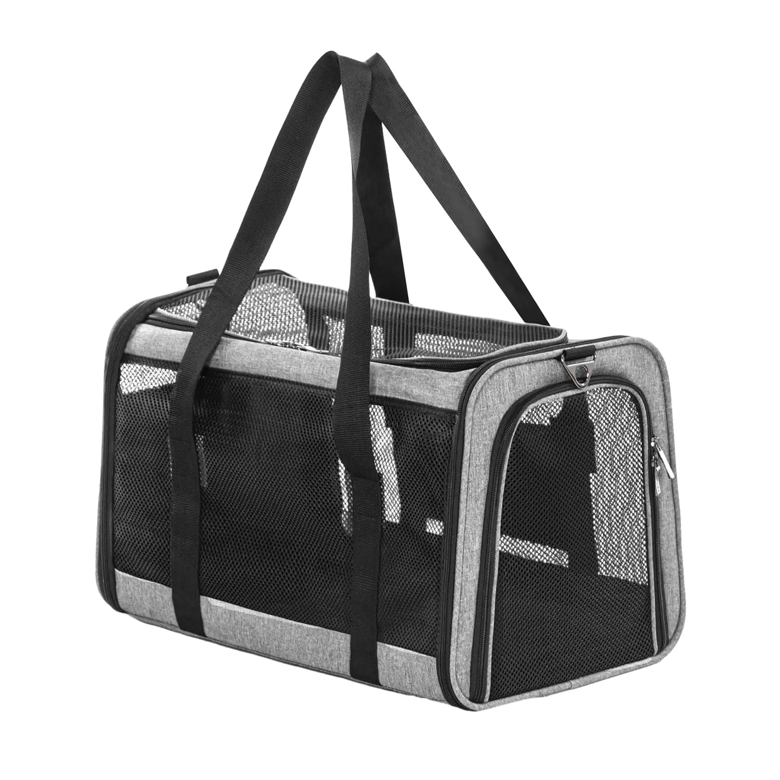 Lightweight Petsfit Airline- Soft-Sided Pet Carrier 18x11x11 – 3 Carrying Ways Healthy