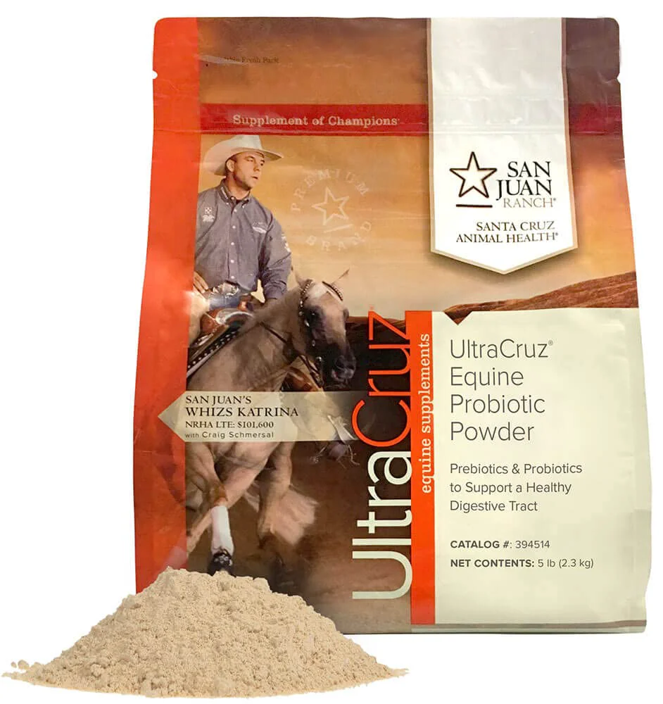 Dependable UltraCruz® Equine Probiotic Powder 5 lb Durable