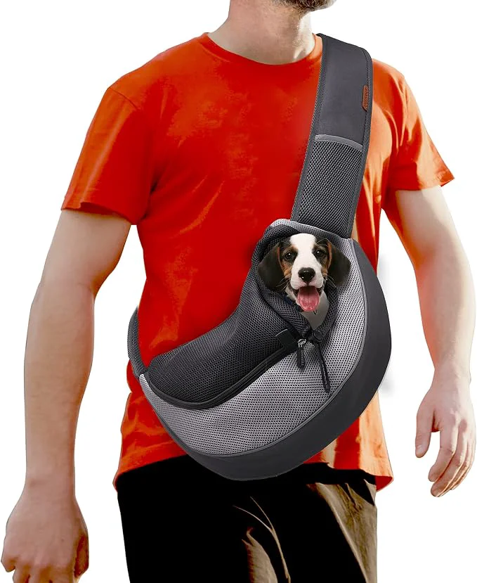 Luxury FDJASGY Pet Sling Carrier for Small Dogs Cats Breathable Mesh Travelling Hand Elegant