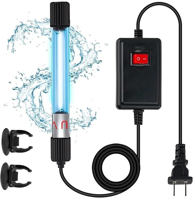 Smooth Aquarium UVC Clean Light Algae Clear Green Bloom Clean Fish Tank UVC Water Versatile
