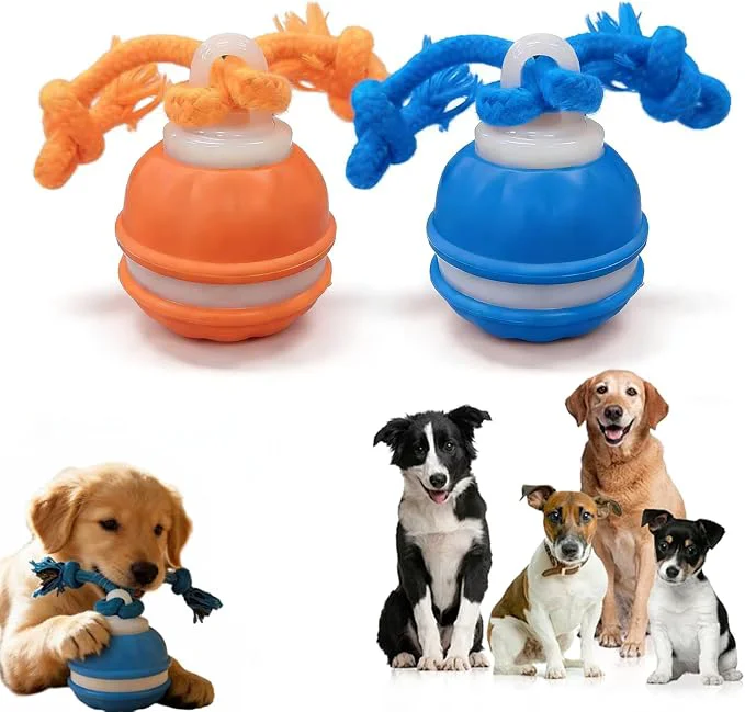 World-Class Zealburst Interactive Dog Toy 360° Smart Automatic Rolling Moving Toy Authentic