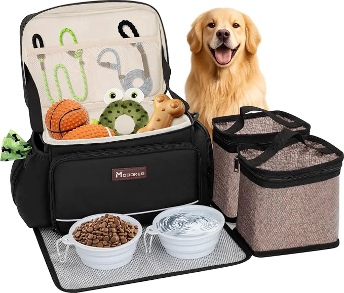 Expertly Made Modoker Dog Travel Bag Airline Pet Cat Tote Organizer Proven