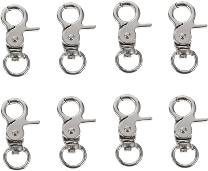 Exceptional 8 Pcs Bird Cage Lock Bird Cage Lobster Clasp Birdcage Lock Birds Cage Clip Casual
