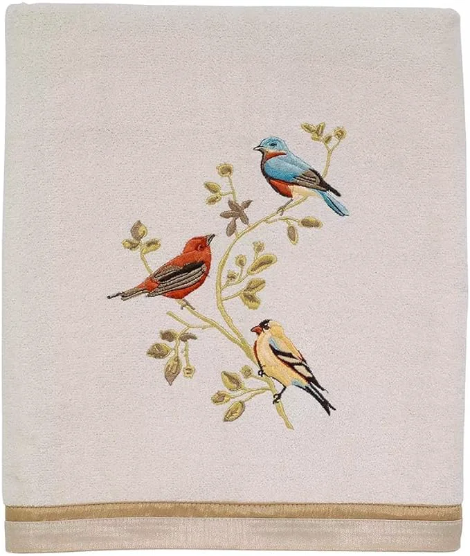 Safe Avanti Linens - Bath Towel Soft Absorbent Nature Bathroom Decor