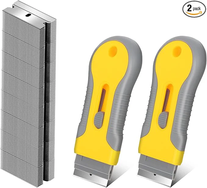 Exceptional WEGAZ-2 Pack Razor Blade Scraper Consistent