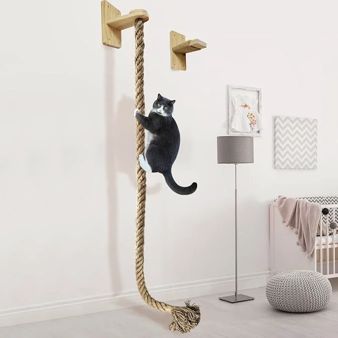 Soft Cat Climbing Rope All-Mounted Scratching Posts Cat Tree Premium