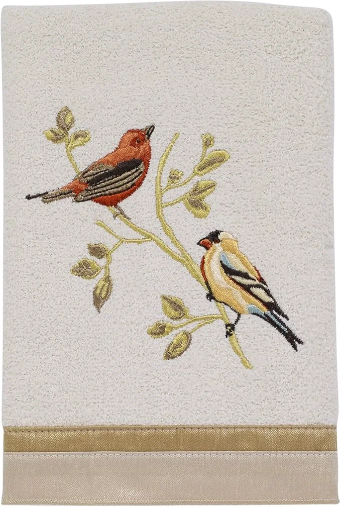 Unique Avanti Linens - Hand Towel Soft Absorbent Cotton Nature Bathroom Decor Premium
