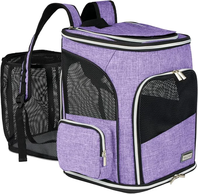 Outstanding BAGLHER Expandable Pet Carrier Backpack，Pet Backpack User-Friendly