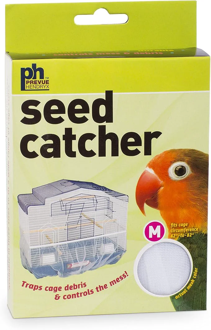 Eco-Friendly Prevue Pet Products 821W Mesh Bird Seed Catcher Classic