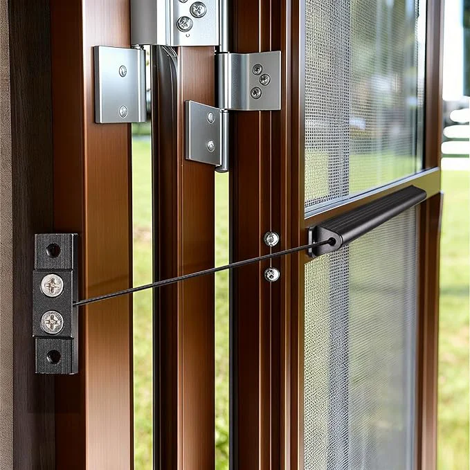 Exclusive RV Screen Door Closer with Adjustable Tension Aluminum RV Door Closer Kit Authentic