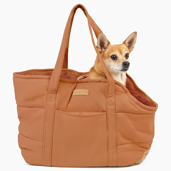 Fashionable Plush Dog Purse Carrier for Small Dogs Soft Dog Tote Bag Eco-Friendly