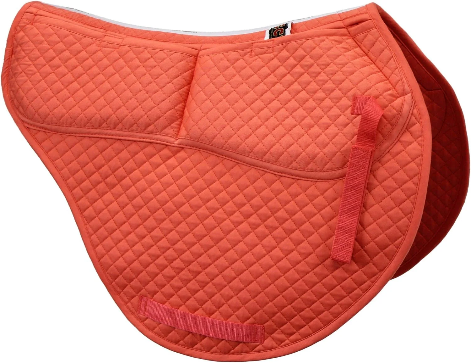 Flexible ECP Equine Comfort Products All-Purpose Contoured Correction Saddle Pad with Adjustable Memory Foam Inserts for Custom Support Non-Slip Shock Absorbing 22 Spine 19.5 Drop Recyclable