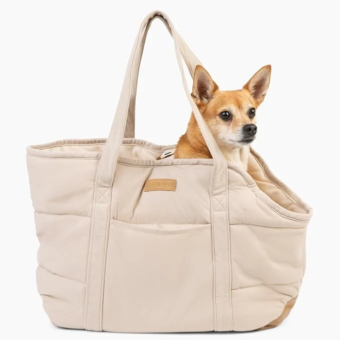 Specialty NoblePup Plush Dog Purse Carrier First-Class