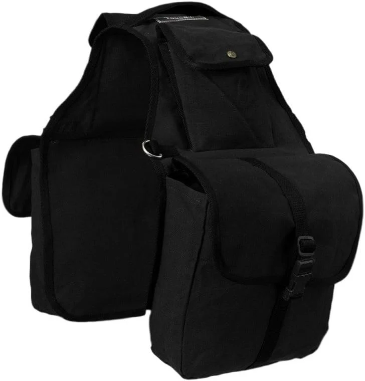 Healthy Tough 1 Canvas Saddle Bag for Horses Effective