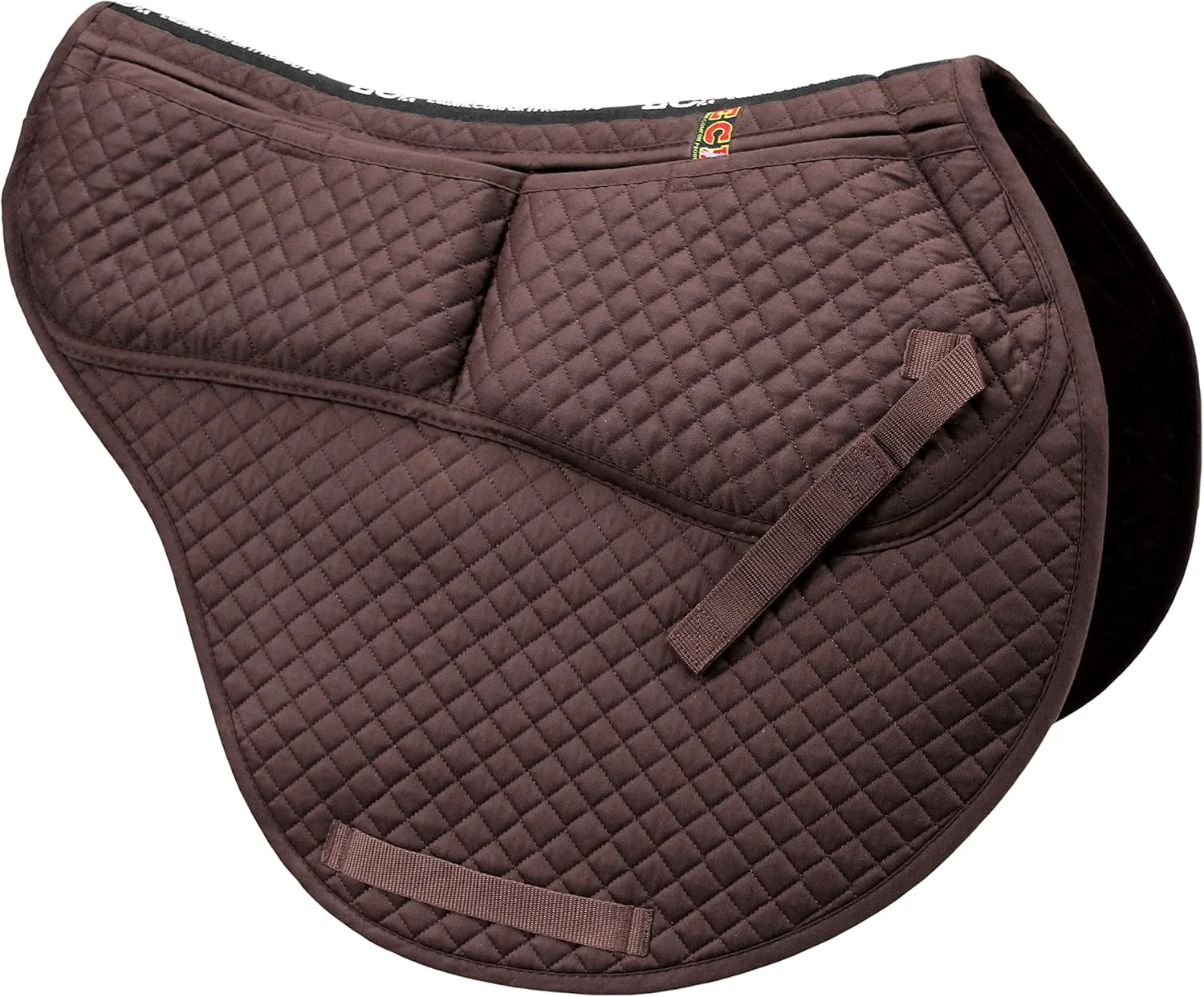 Selected ECP Equine Comfort Products All-Purpose Contoured Correction Saddle Pad with Adjustable Memory Foam Inserts for Custom Support Non-Slip Shock Absorbing 22 Spine 19.5 Drop Crafted