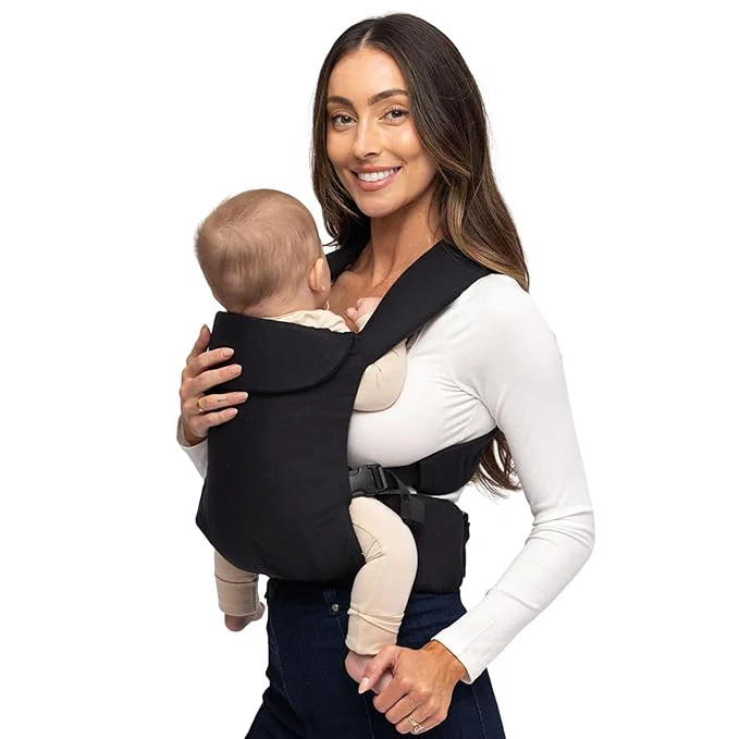Fine WildBird - Aerial Buckle Carrier - 2-24 Months - Large Raven - Front or Back Organic