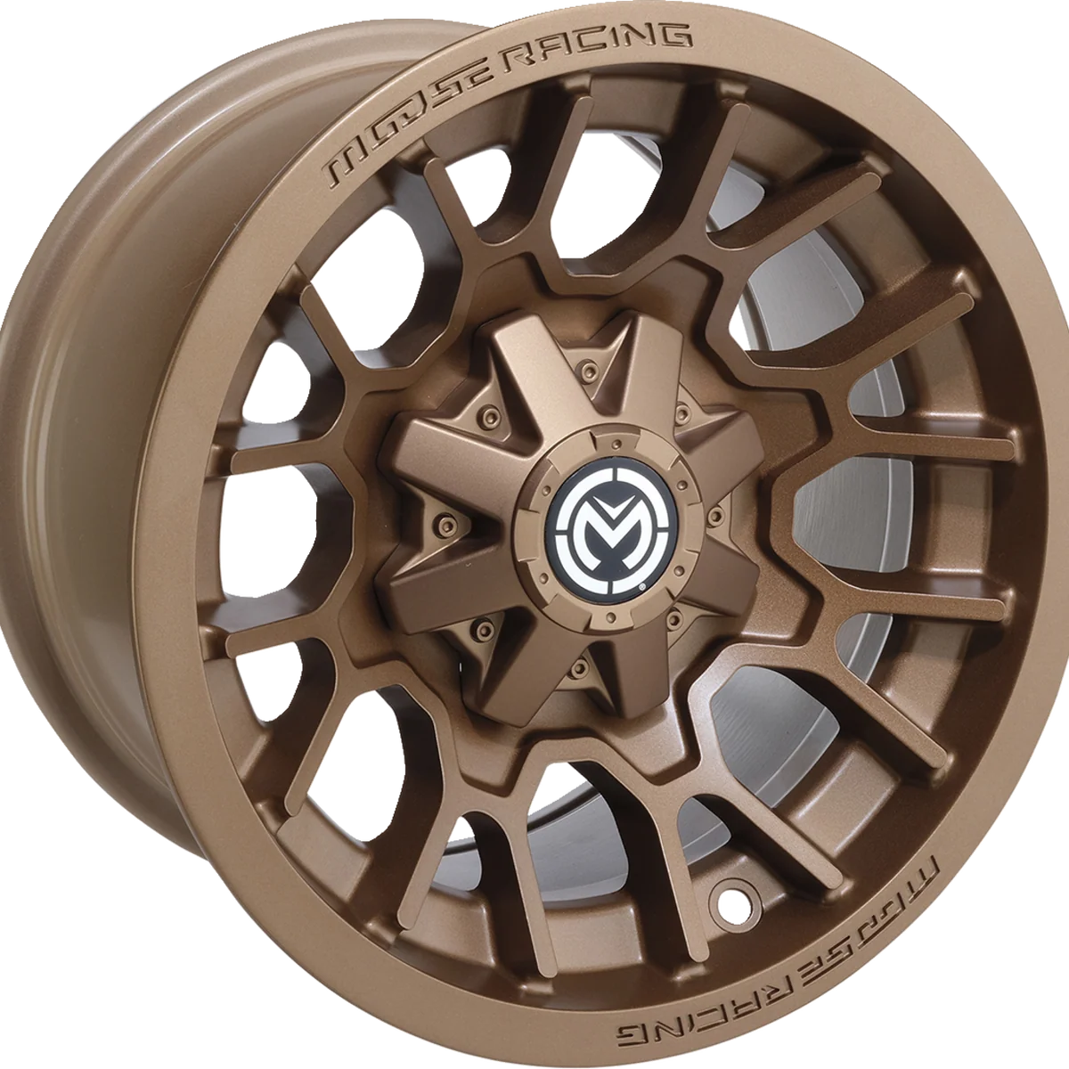 Reusable MOOSE UTILITY Wheel - 24X - Rear - Bronze - 12x8 - 4 110 - 4 4 24MO128110BZ4 Refined