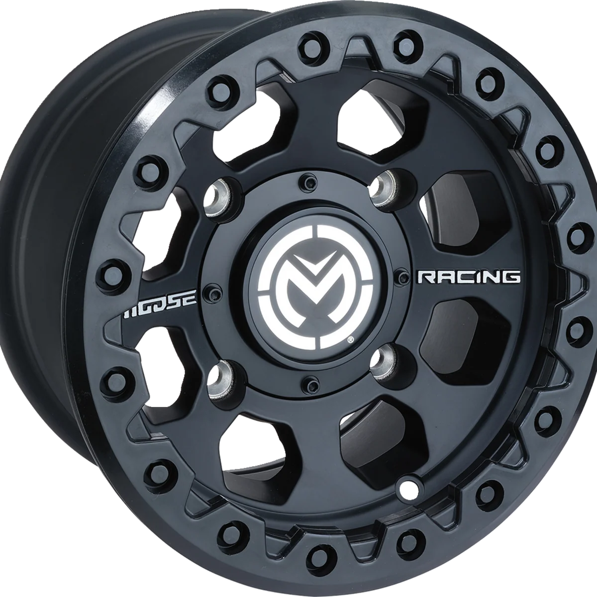 Specialty MOOSE UTILITY Wheel - 23X - Rear - Black - 12x8 - 4 110 - 4 4 23MO128110SB4 Durable