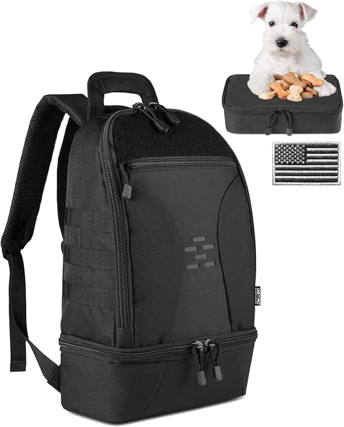 Modern DBTAC Tactical Pet Backpack for Small Dogs Cats Durable