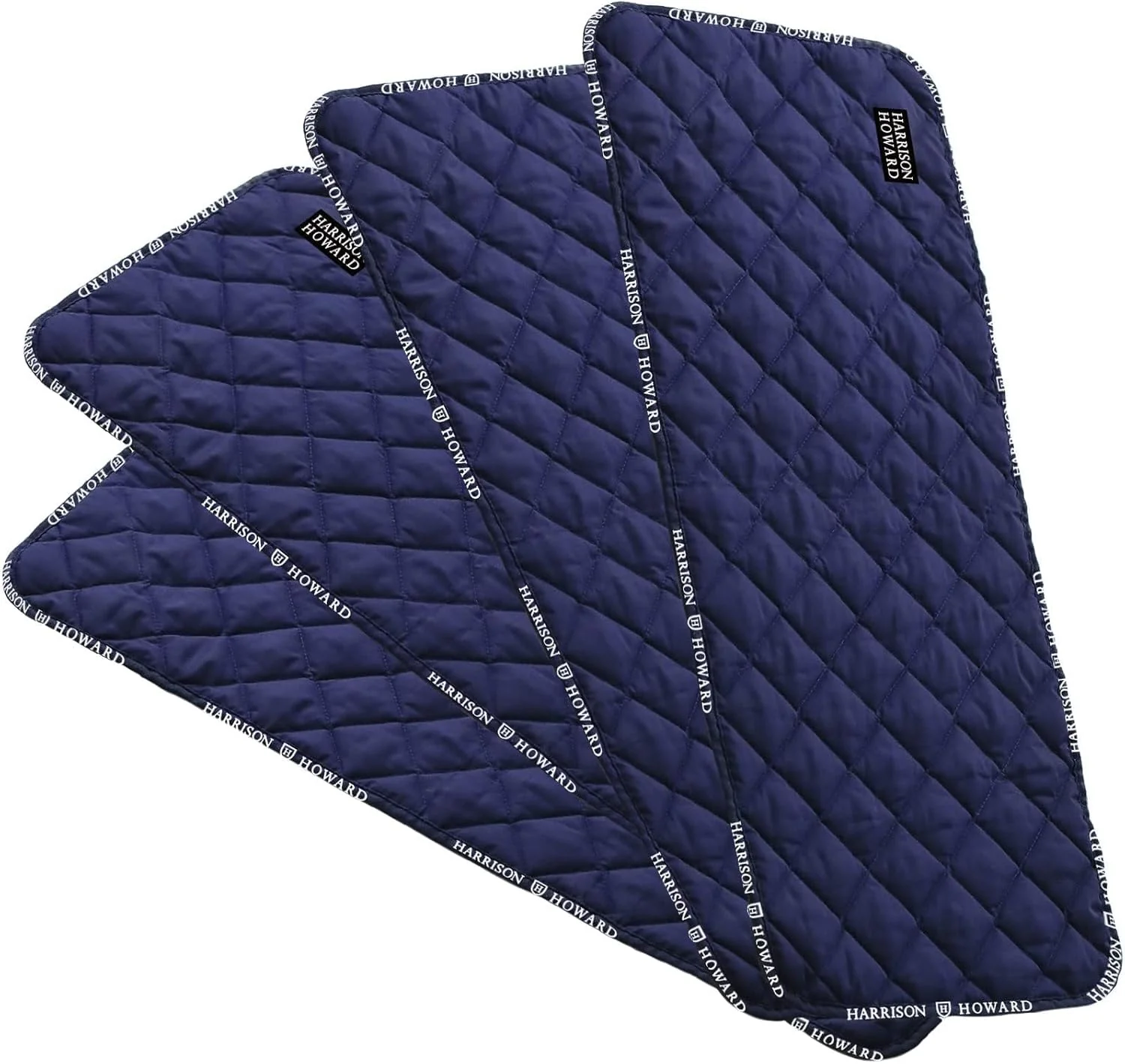 Carefully Designed Harrison Howard Medicine-Retaining Shock-Absorbing Pressure Sores Prevention Quilted Leg Wraps for Horse Set of 4-Navy M Sophisticated
