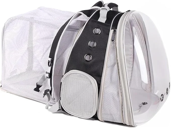 Pure Dual Extension Pet Backpack Carrier High-Performance
