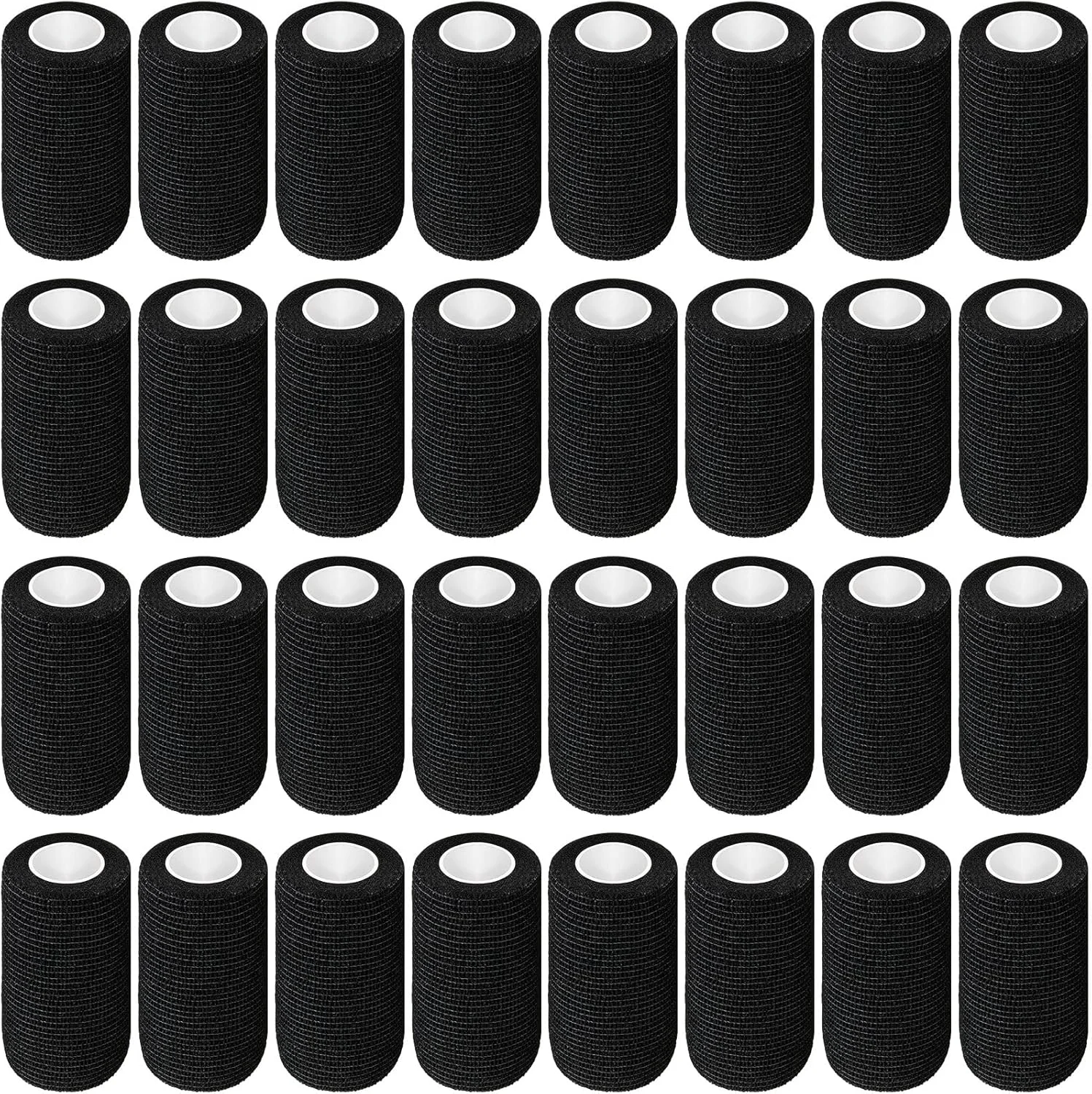 Contemporary Treela 36 Pcs Self Adherent Bandage 4 X 5 Yard Wrap Breathable Cohesive Bandage Elastic Adhesive Tape for Stretch Athletic Sports Wrist Ankle Black Excellent