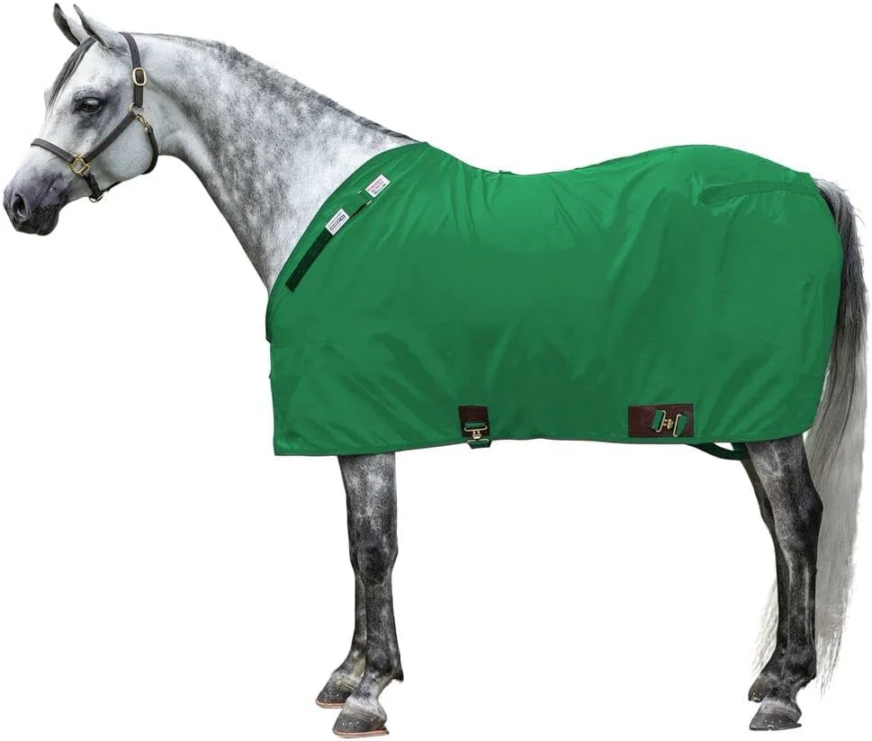 Relaxed Dura-Nylon Horse Stable Sheet Comfort Protection Horse Sheet Keeps Coats Smooth Shiny Natural