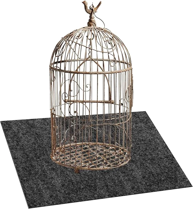 Secure Large Bird Cage Mat Under Pet Cage Mat Breathable