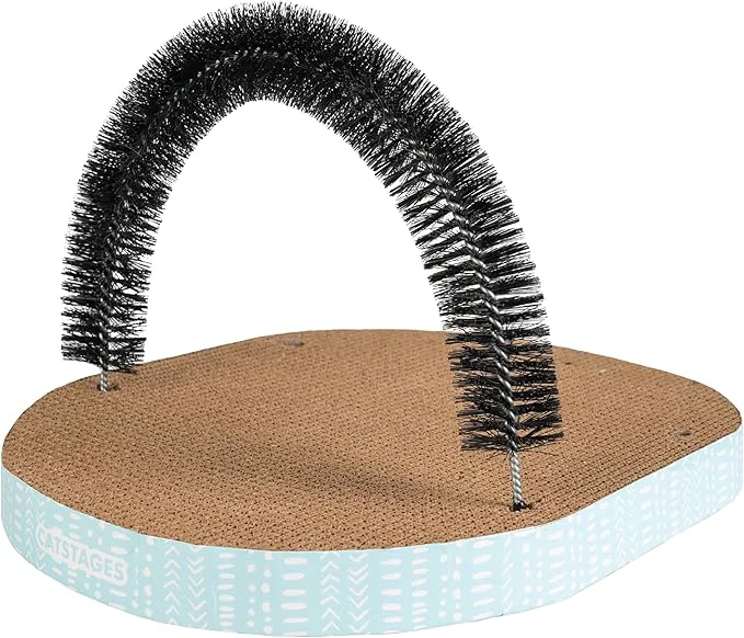 Convenient Catstages Scratch Groom Cat Scratcher Flexible