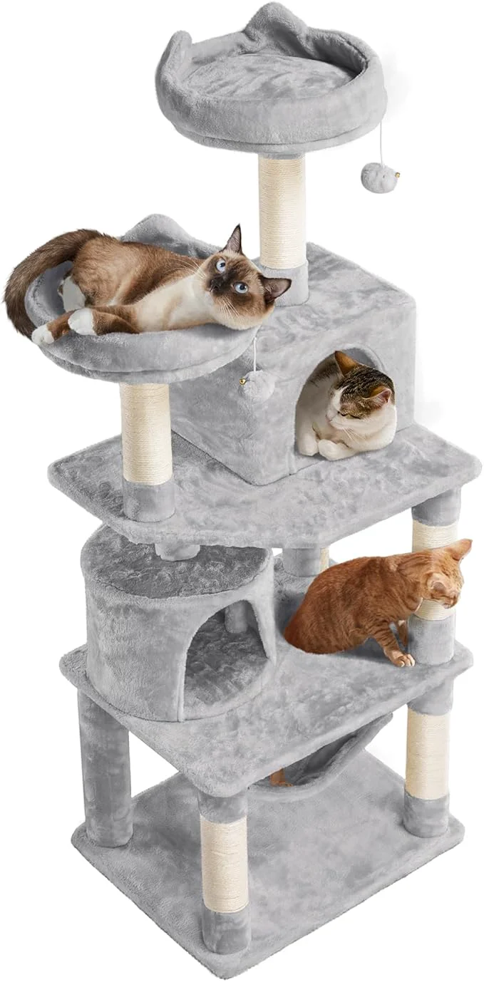 Top-Quality Topeakmart 62.2 inches Cat Tree Reusable