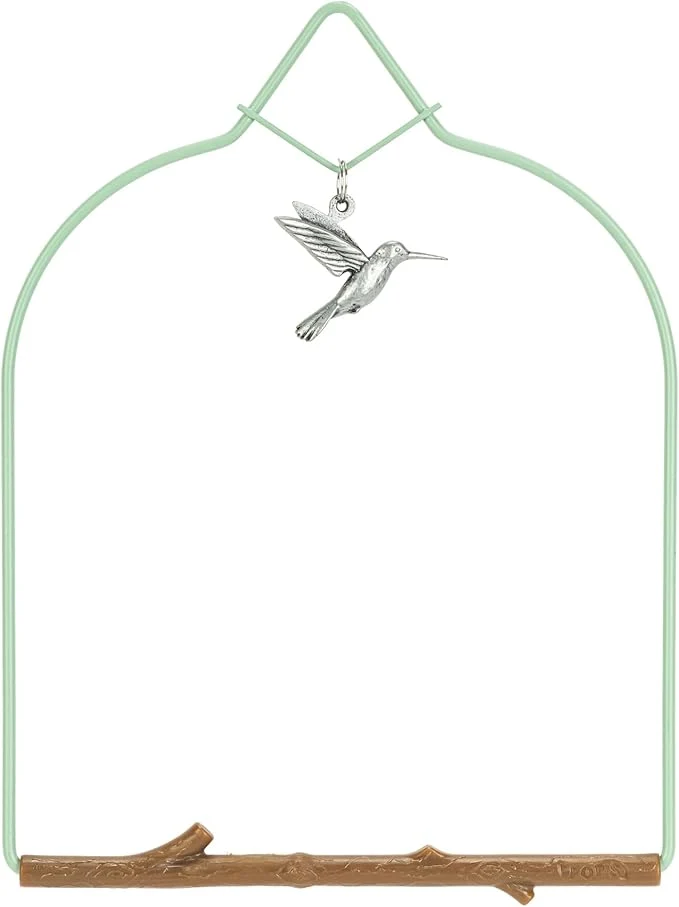 Flexible Pop's Birding Hummingbird Swing USA Made Charm Humming Bird Swing Smart