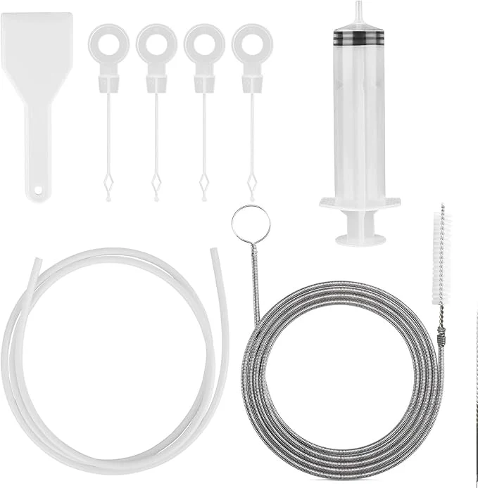 Carefully Designed 8 PCS Refrigerator Drain Cleaning Tool Quality