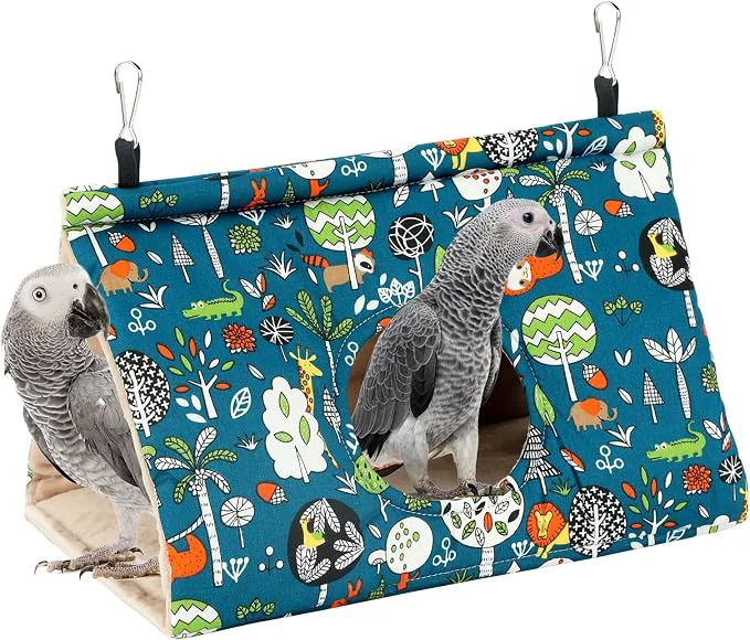 Fashionable Rypet Winter Warm Bird Nest House Green