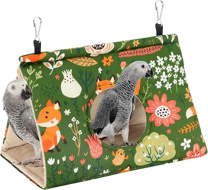 Responsible Rypet Winter Warm Bird Nest House Detailed
