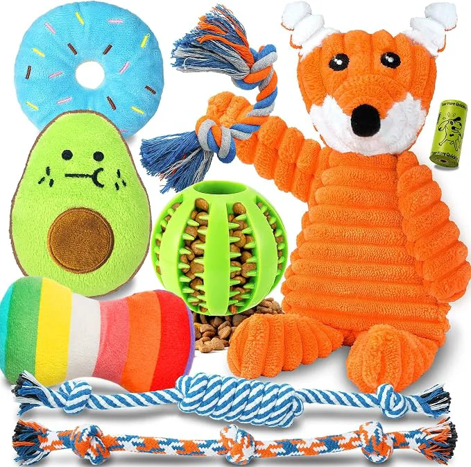 Trendy Zeaxuie 9 Pack Luxury Puppy Toys Effective