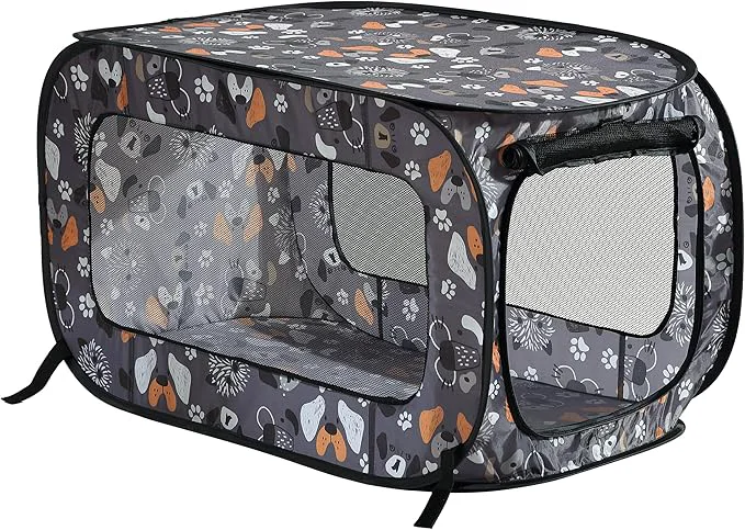 Fast Beatrice Home Fashions Portable Collapsible Pop Up Kennel Travel Cat and Dog Top-Quality