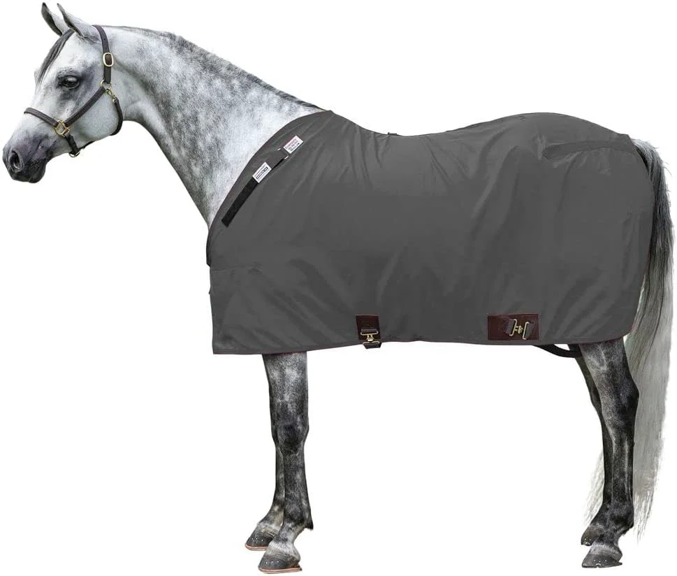 Convenient Dura-Nylon Horse Stable Sheet Comfort Protection Horse Sheet Keeps Coats Smooth Shiny Green