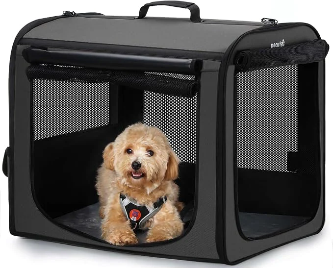 Trendy Dog Car Carrier Light Weight 24×17.7×20.5in Dog Carrier Crafted