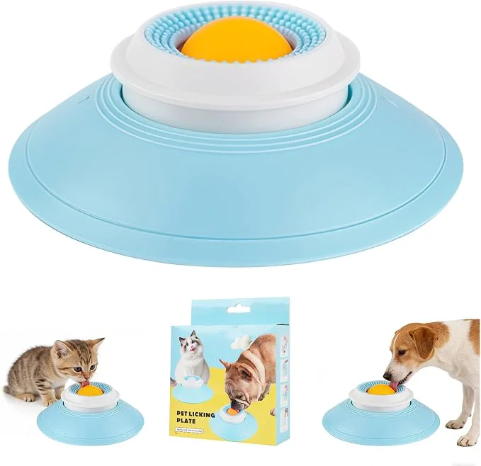 World-Class Dog Cat Licks Toys for Liquid Food Anxieties Relief Slow Feeder Dog Lick Ball Contemporary