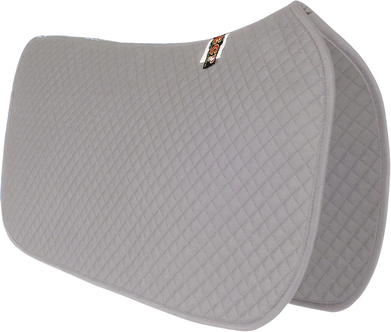 Authentic ECP Equine Comfort Products All Purpose Diamond Quilted Western Saddle Pad for Injury Prevention Breathable Hypoallergenic Shock-Absorbing Cushion for Horse Comfort Original